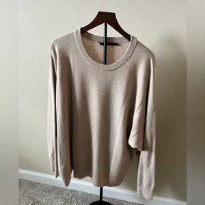 Jenni Kayne Cream Crew Neck Sweater
